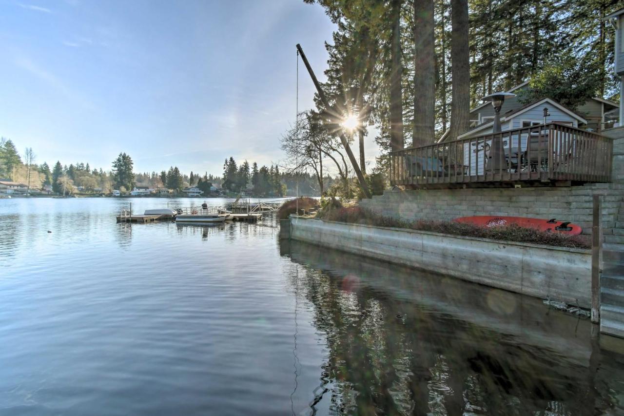 The Peacock House - Waterfront Home With Hot Tub! Olympia Buitenkant foto